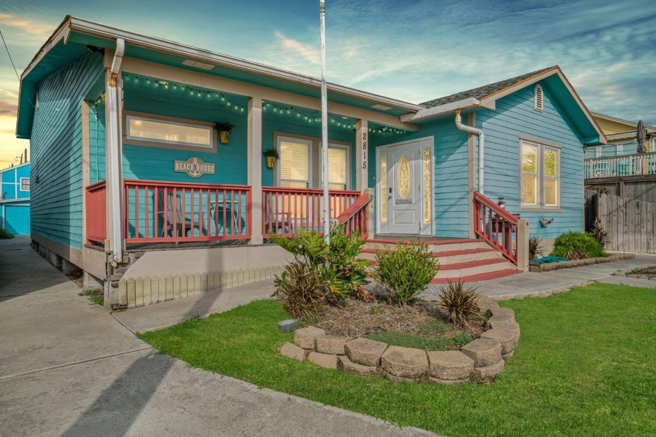 1 Min To Beach Ocean Breeze 3Br Fast Wifi Galveston Eksteriør billede