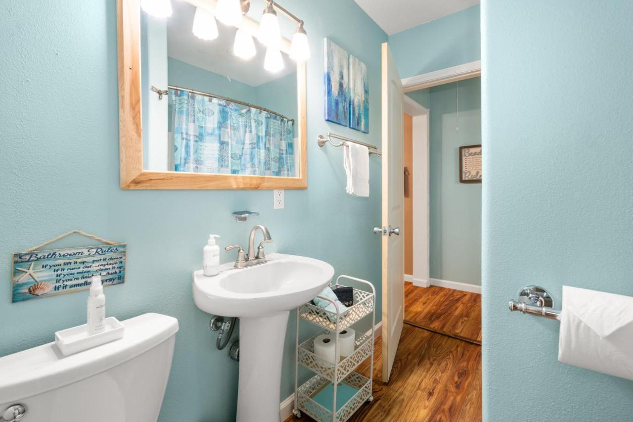 1 Min To Beach Ocean Breeze 3Br Fast Wifi Galveston Eksteriør billede